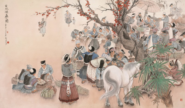 百件“多彩贵州”艺术作品绽放中国美术馆
