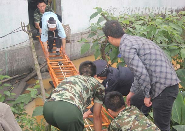 贵州遭受强降水袭击