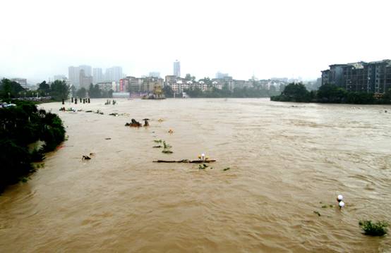 暴雨袭黔：铜仁一农户三个月遭遇三次大洪灾