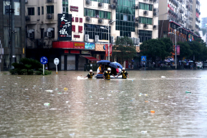 贵州特大暴雨 洪涝灾害致55万人受灾