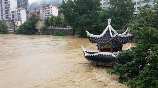 连日暴雨致使贵州72个县遭洪涝灾害