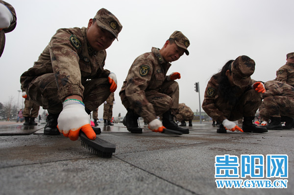 20名民兵25日起进驻贵阳北站 开展常态化巡逻