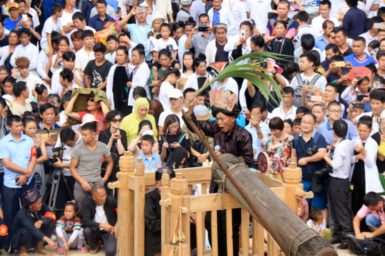 贵州黎平：侗寨举办传统民俗活动“喊天节”